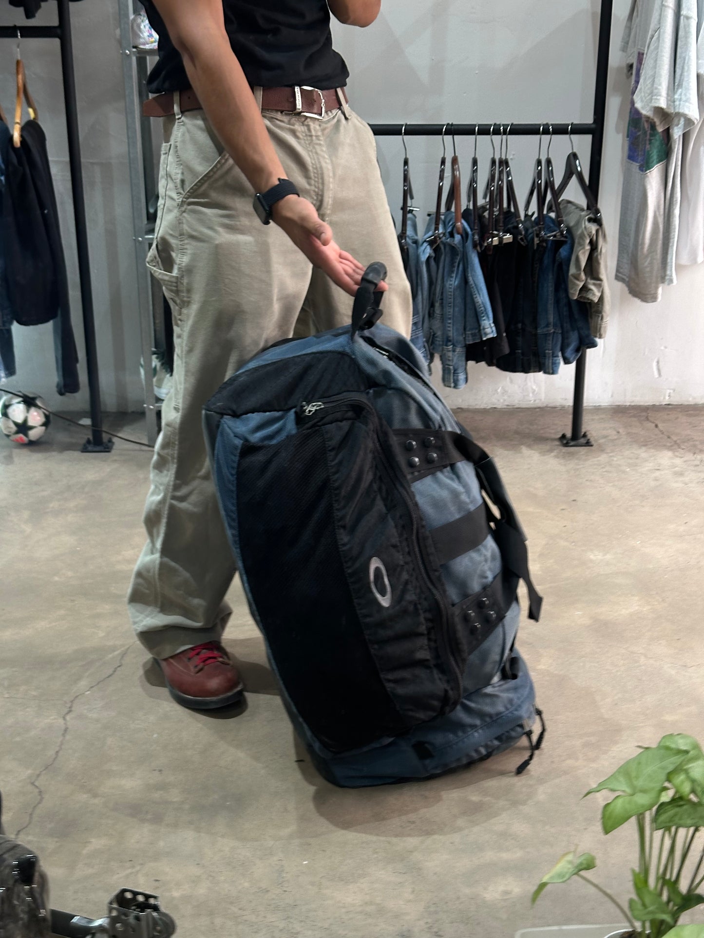 Vintage 90’s Oakley Red Tab Duffle Bag