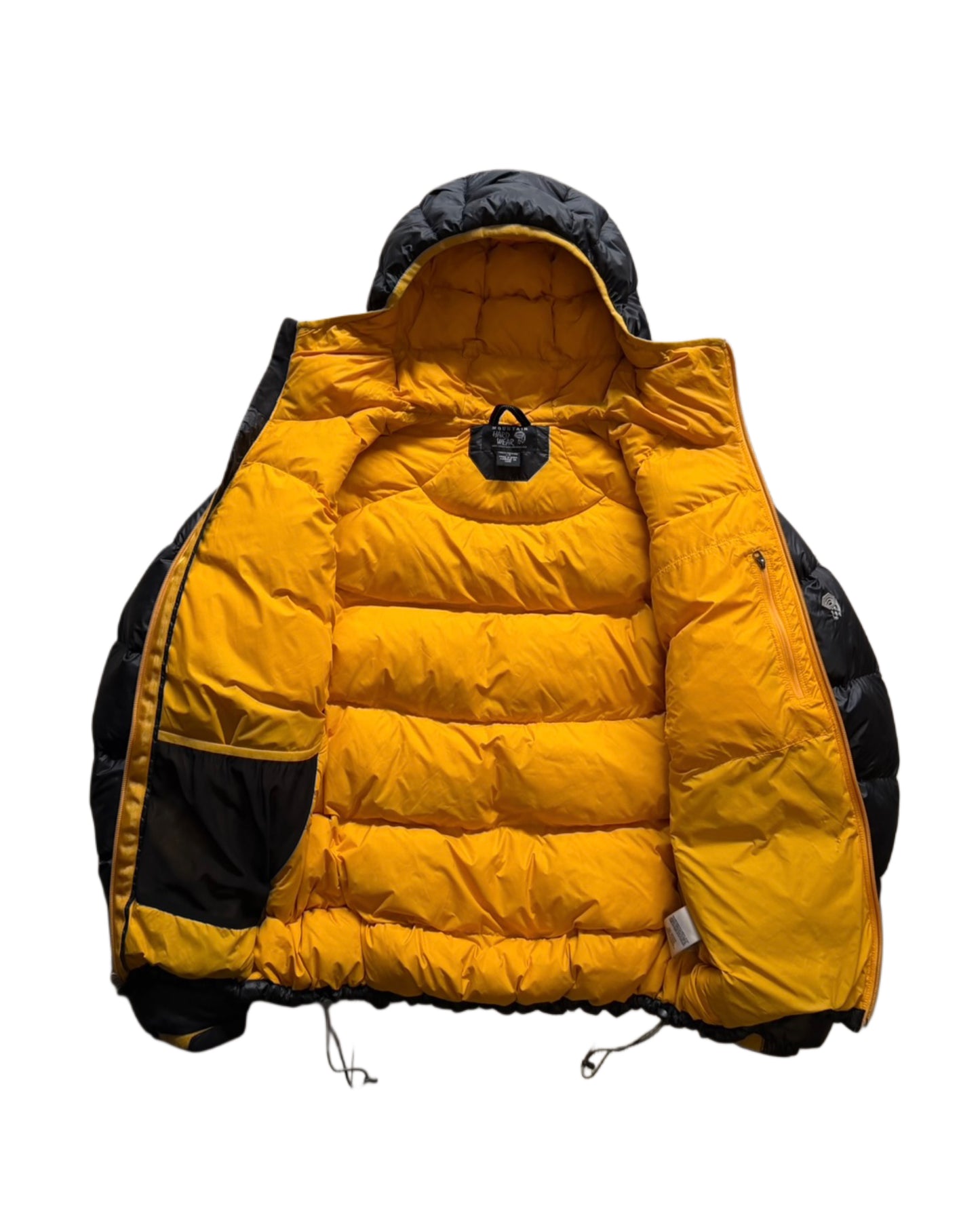 Mountain Hardwear Black & Yellow Puffer Jacket