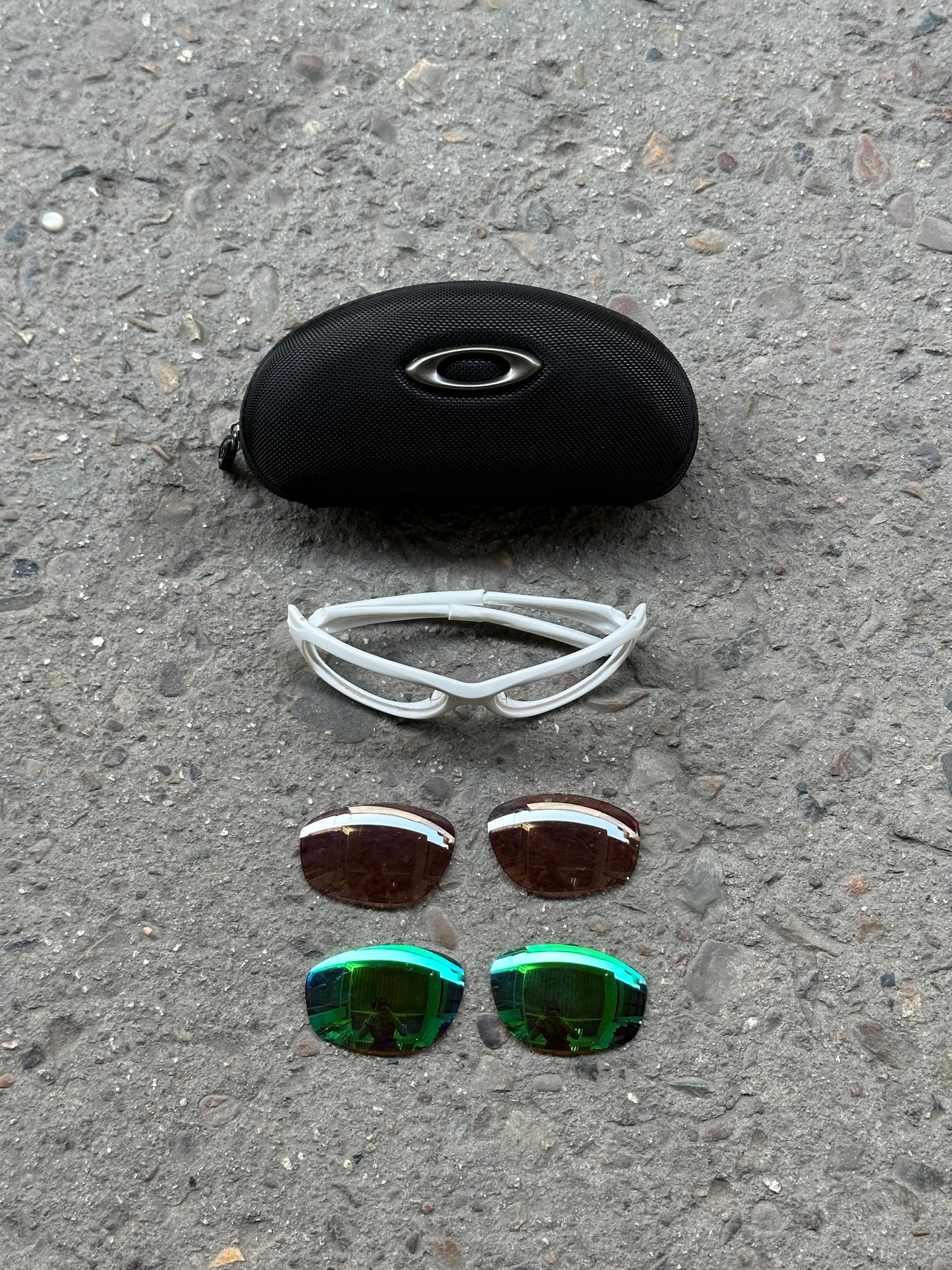 Oakley Encounter Green/Purple Lenses