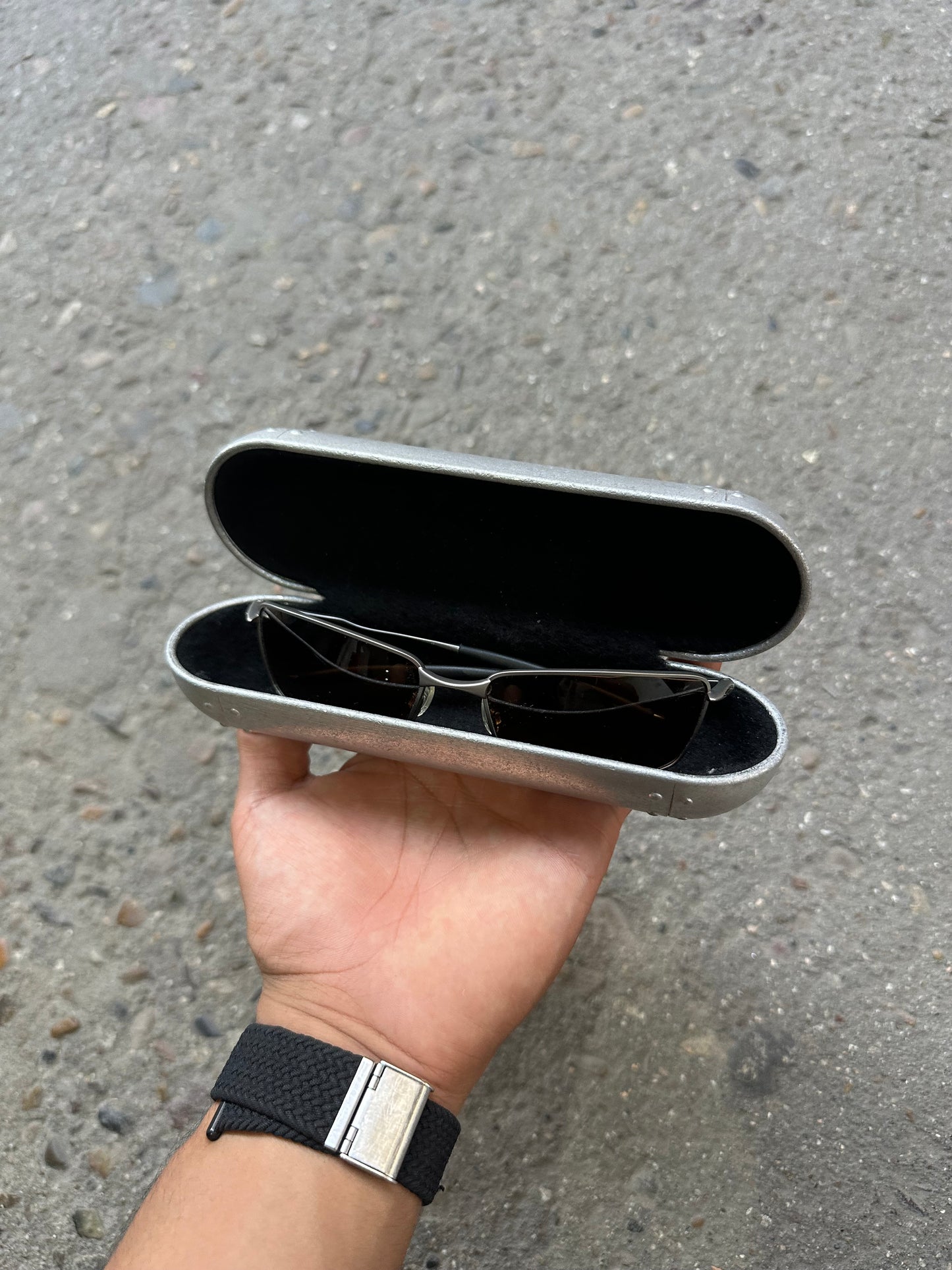 Vintage Oakley Square Wire Polarized Sunglasses