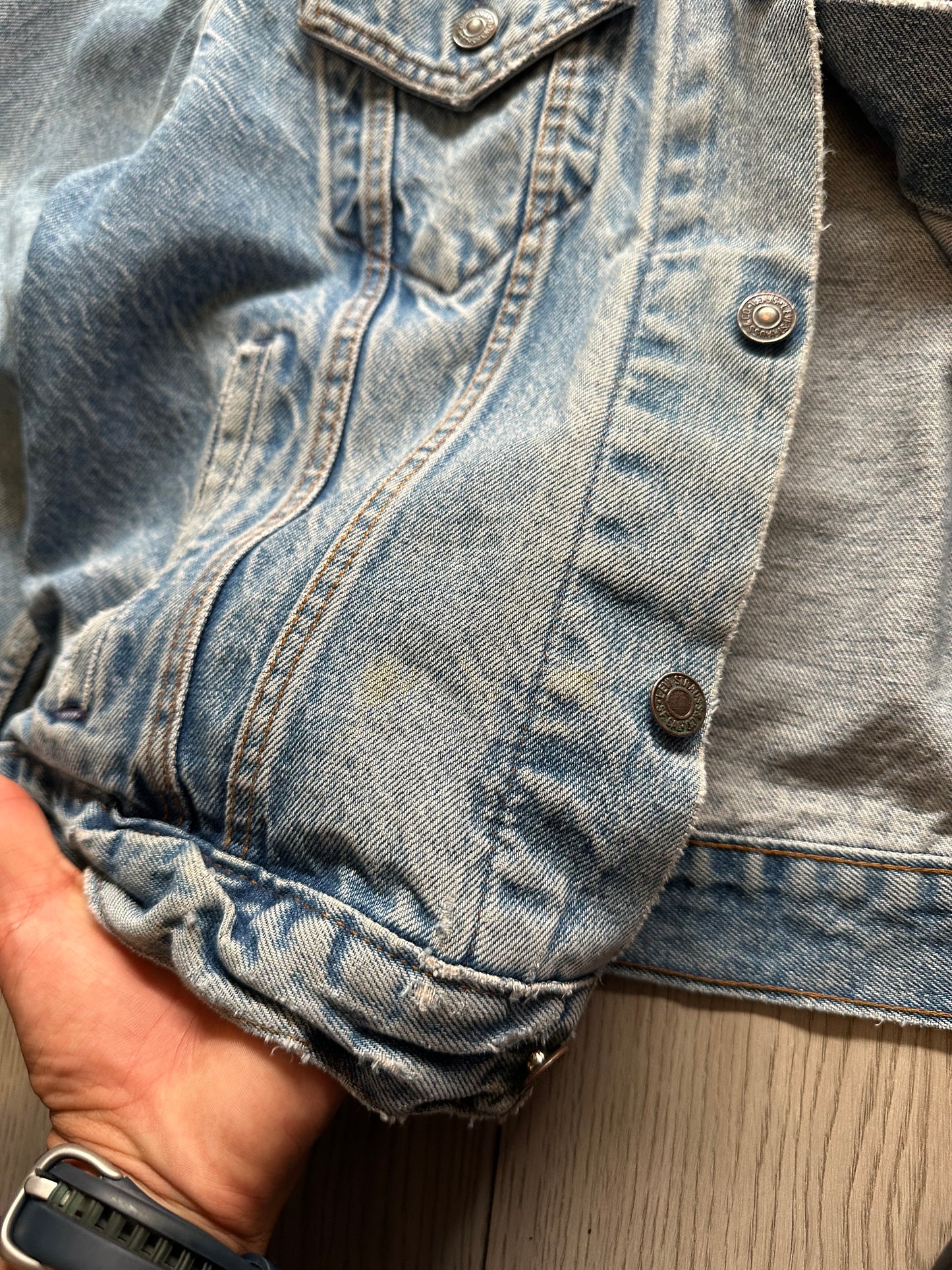 Vintage 00’s Made in USA Type III Trucker Jacket