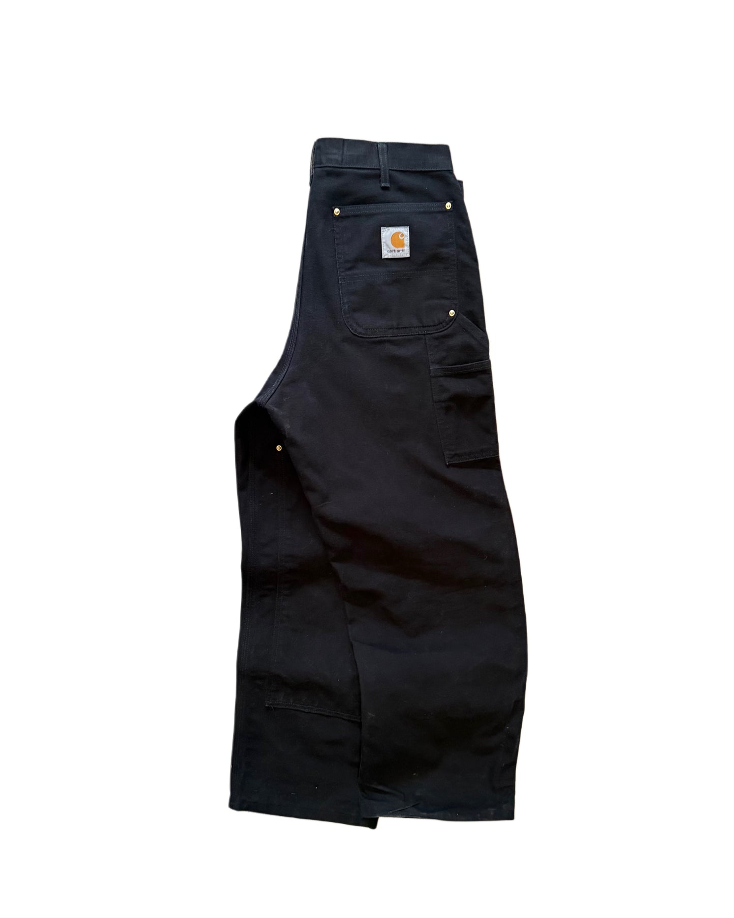 2003’ Carhartt Double Knee Pants B01 BLK Big Logo