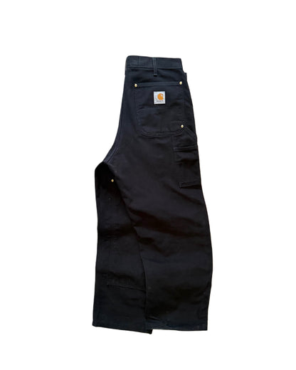 2003’ Carhartt Double Knee Pants B01 BLK Big Logo