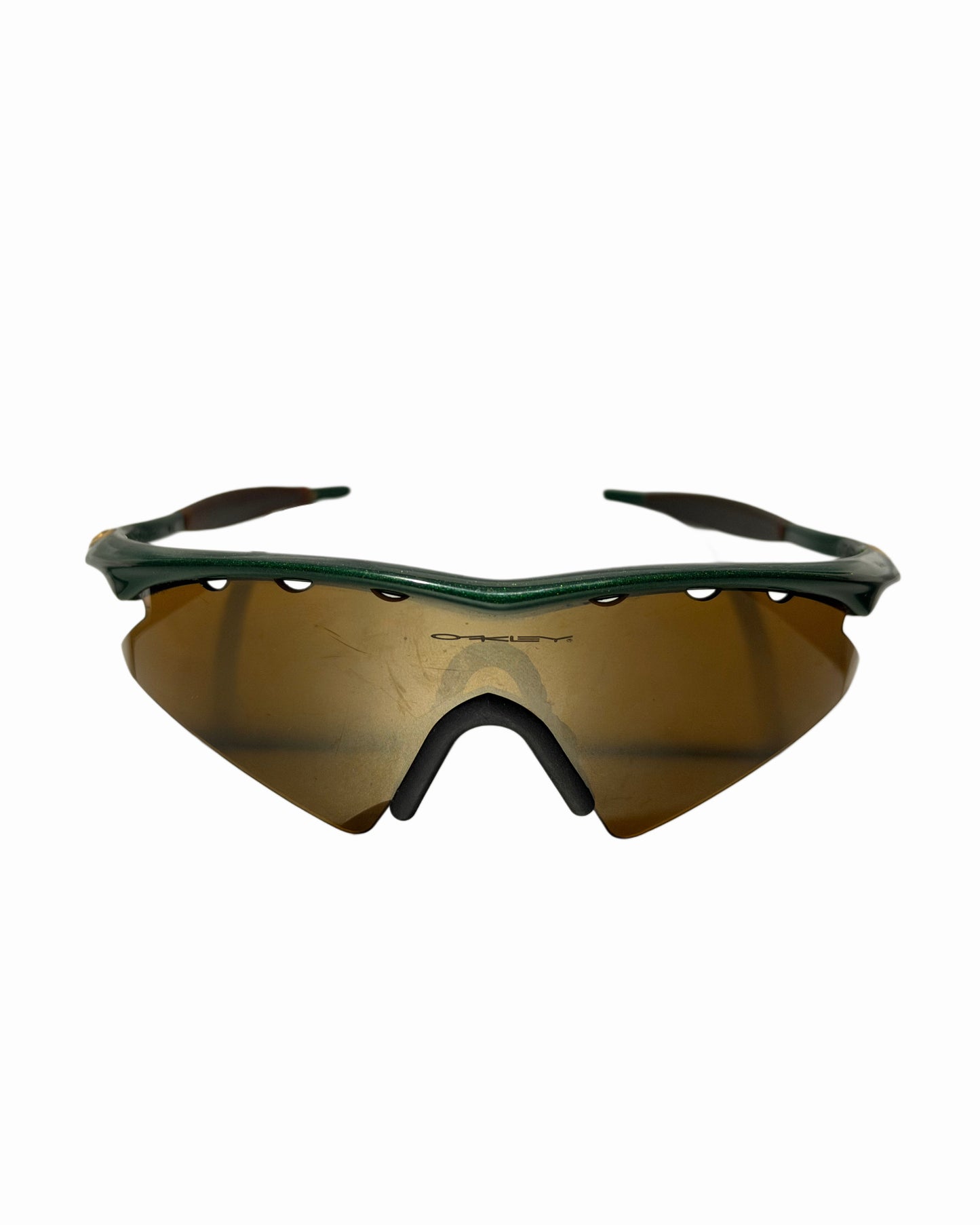 1994’ Oakley M - Frame Joker Gold/Green Iridium Sunglasses