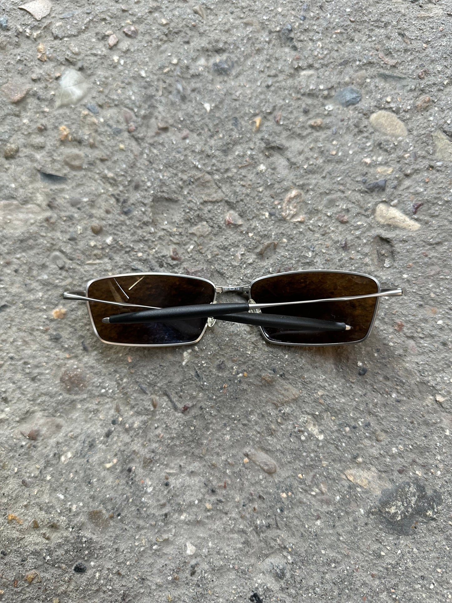 Vintage Oakley Square Wire Polarized Sunglasses