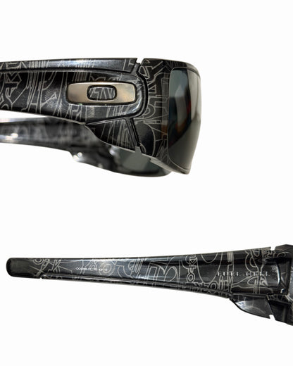 Oakley Fuell Cell All Over Text Sunglasses