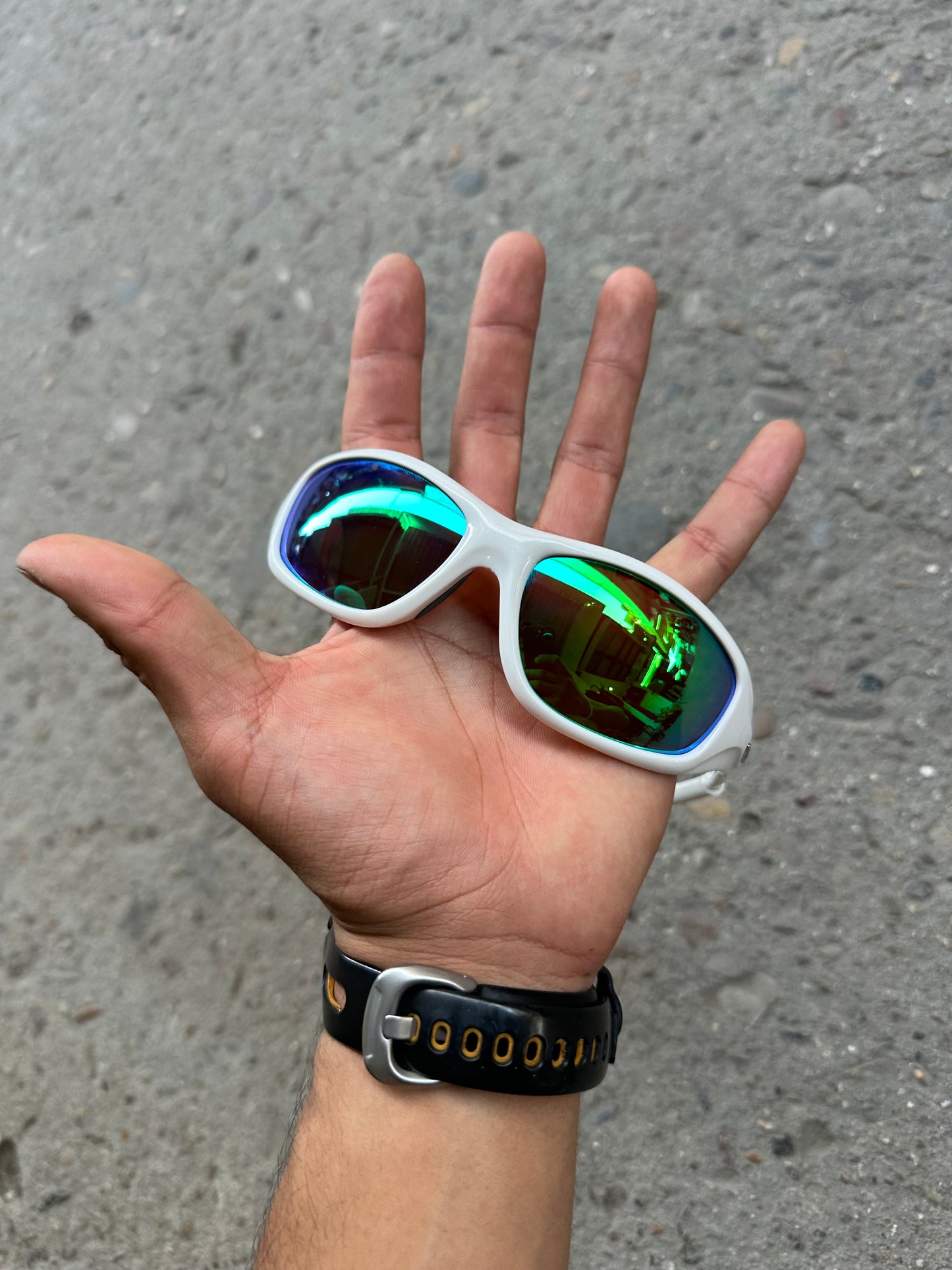 Oakley Encounter Green/Purple Lenses