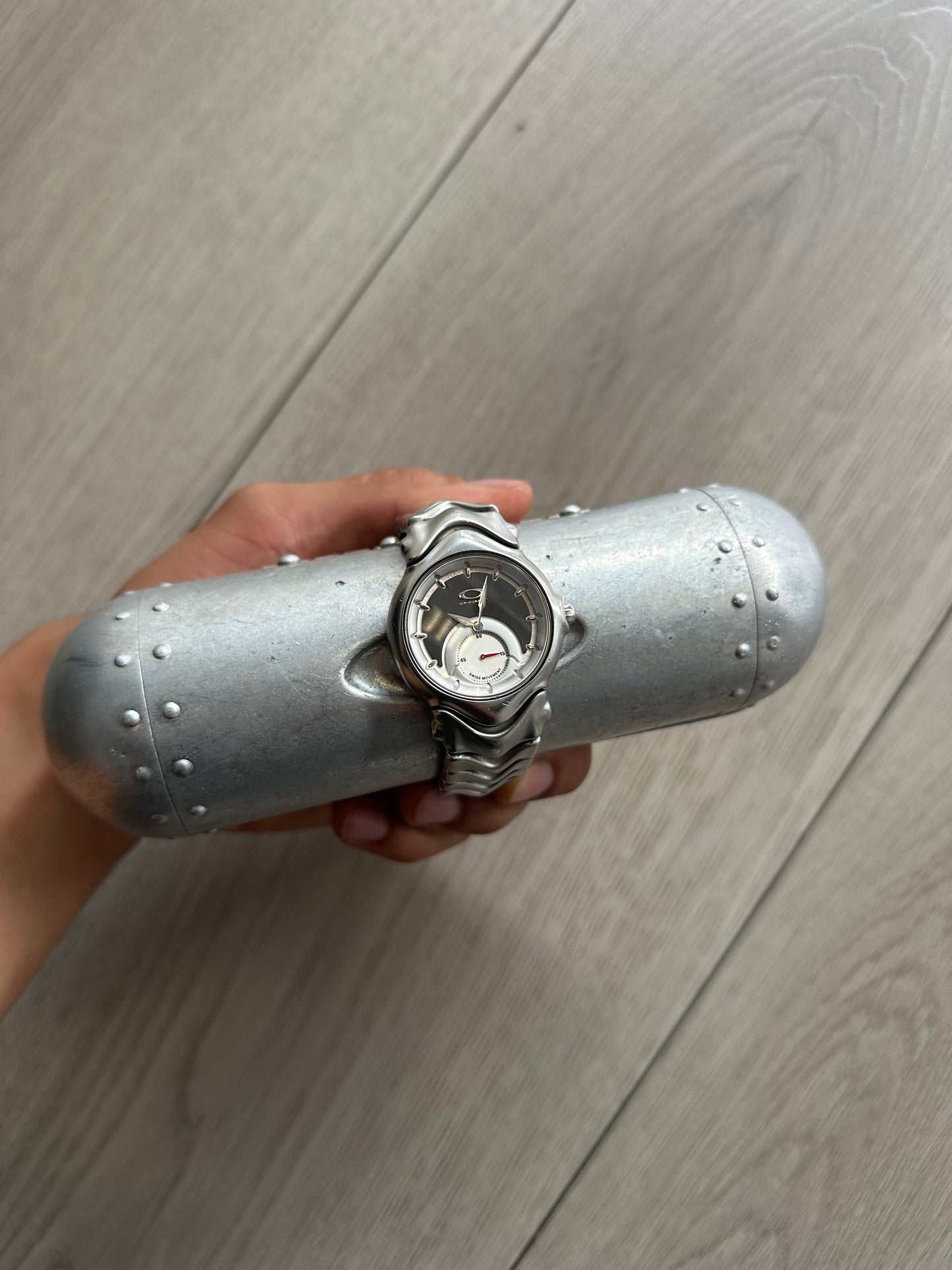 [RARE] Oakley Jury 1.0 Black-Plated Watch