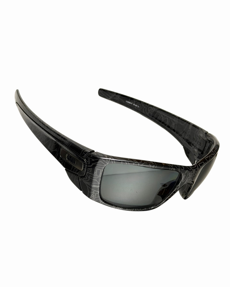 Oakley Fuell Cell All Over Text Sunglasses