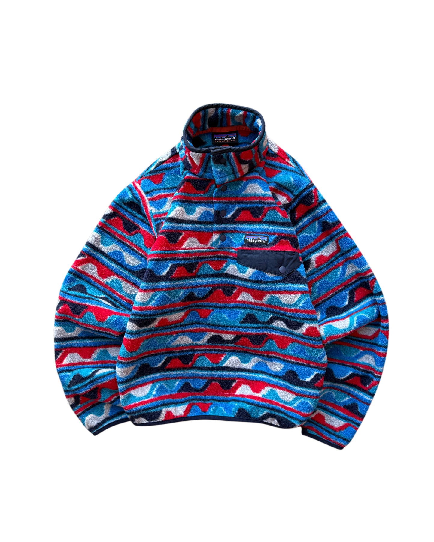 Patagonia Synchilla Aztec Snap - T Pull Over Fleece