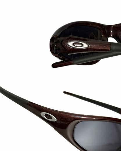 Vintage (1999) Oakley Straight Jacket Gen 2 Blood Color