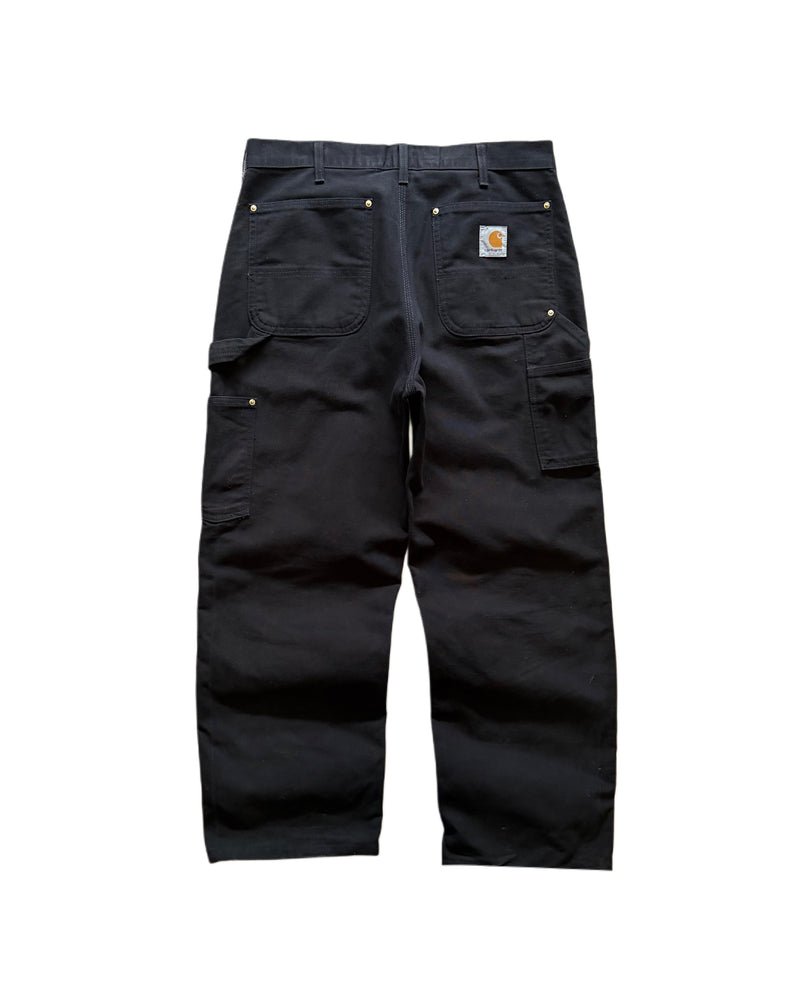 2003’ Carhartt Double Knee Pants B01 BLK Big Logo