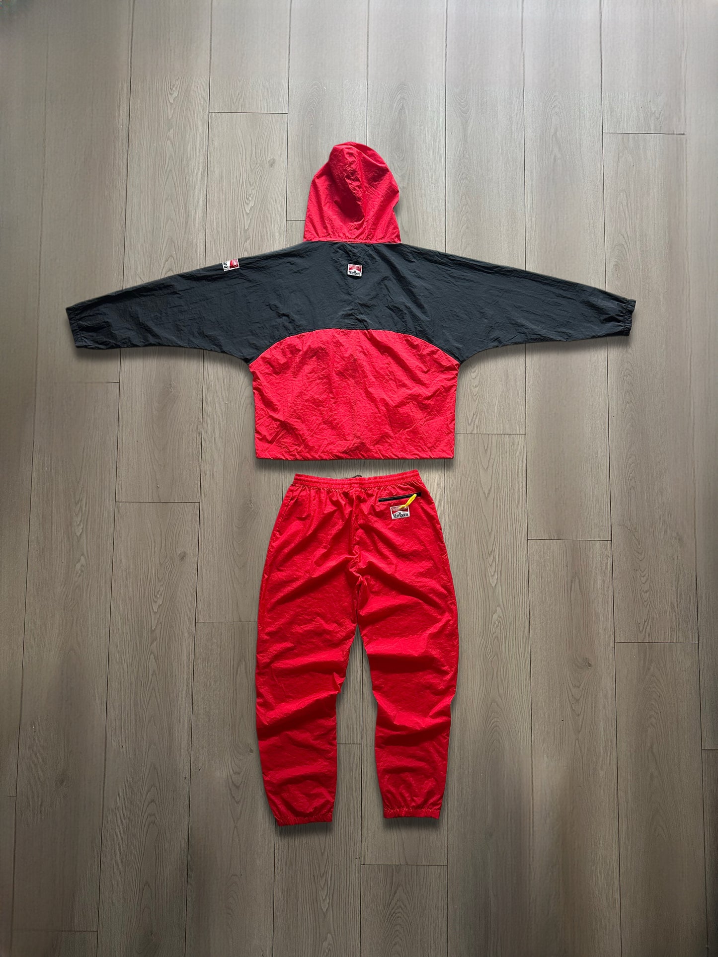 Vintage Marlboro Unlimited Windbreaker Suit (jacket + pants)