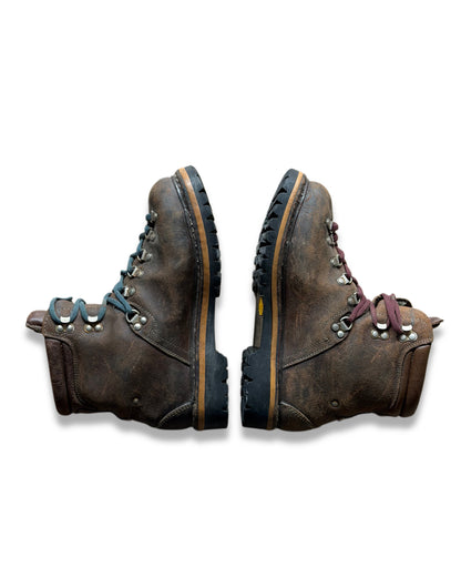 Vintage Lowa Made In Germany Vibram Hiking Boots