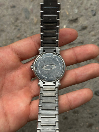[RARE] Oakley Jury 1.0 Black-Plated Watch