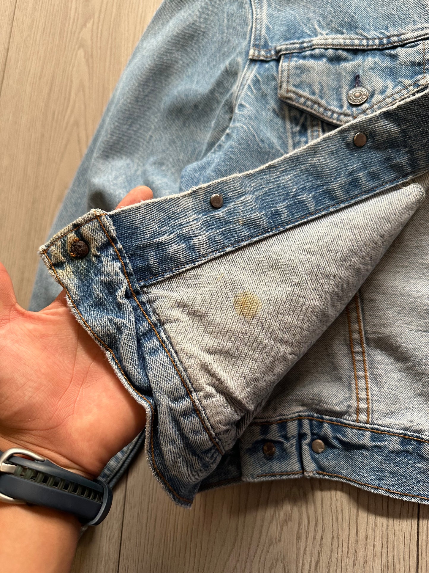 Vintage 00’s Made in USA Type III Trucker Jacket