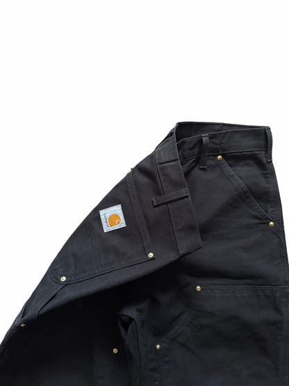 2003’ Carhartt Double Knee Pants B01 BLK Big Logo