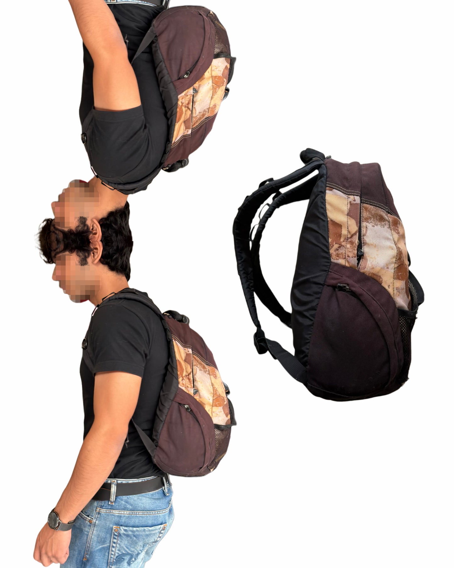 Rare Vintage 00’s Oakley Camo Spikes Backpack