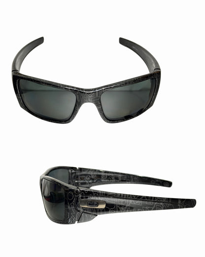 Oakley Fuell Cell All Over Text Sunglasses