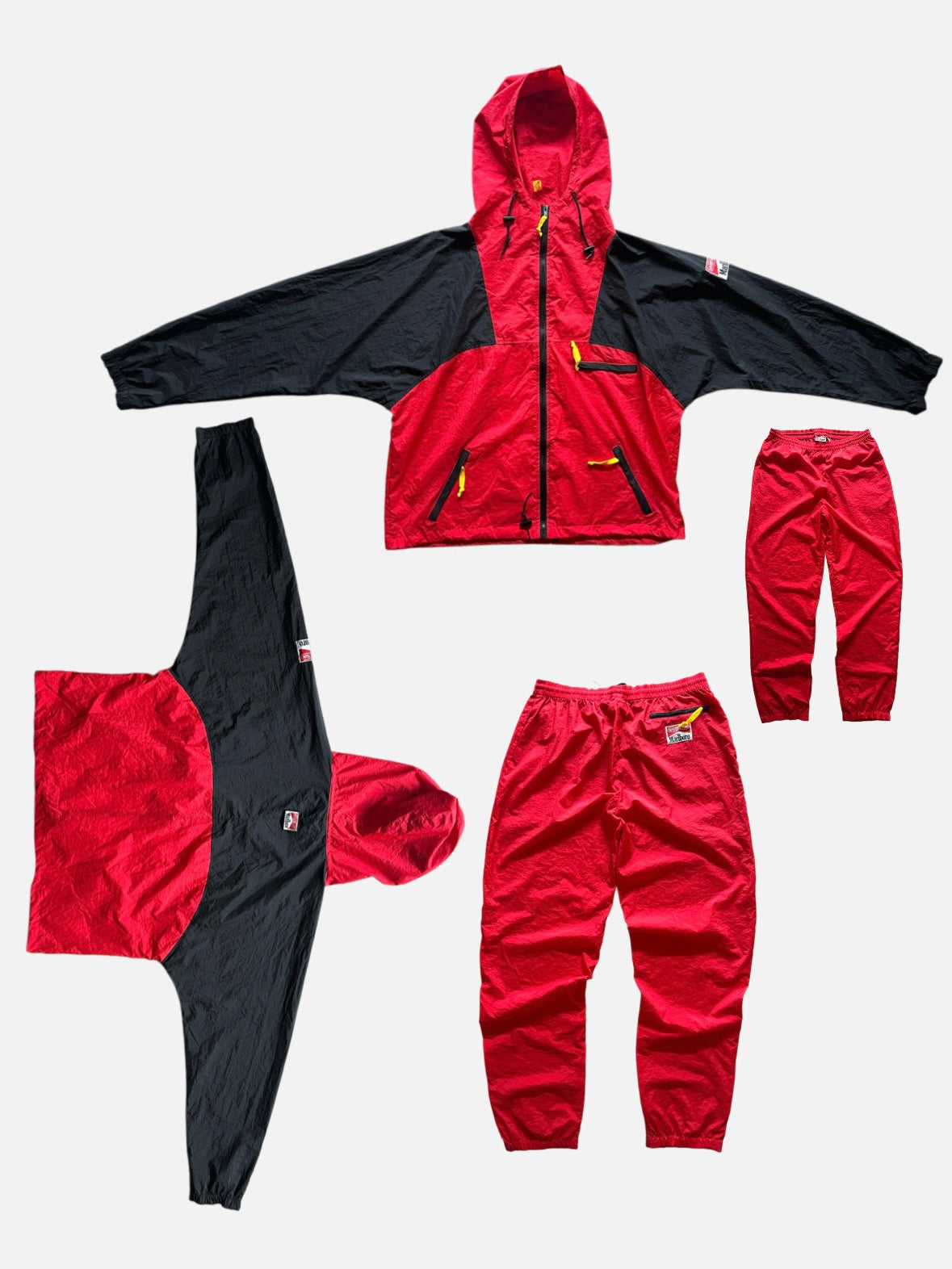 Vintage Marlboro Unlimited Windbreaker Suit (jacket + pants)