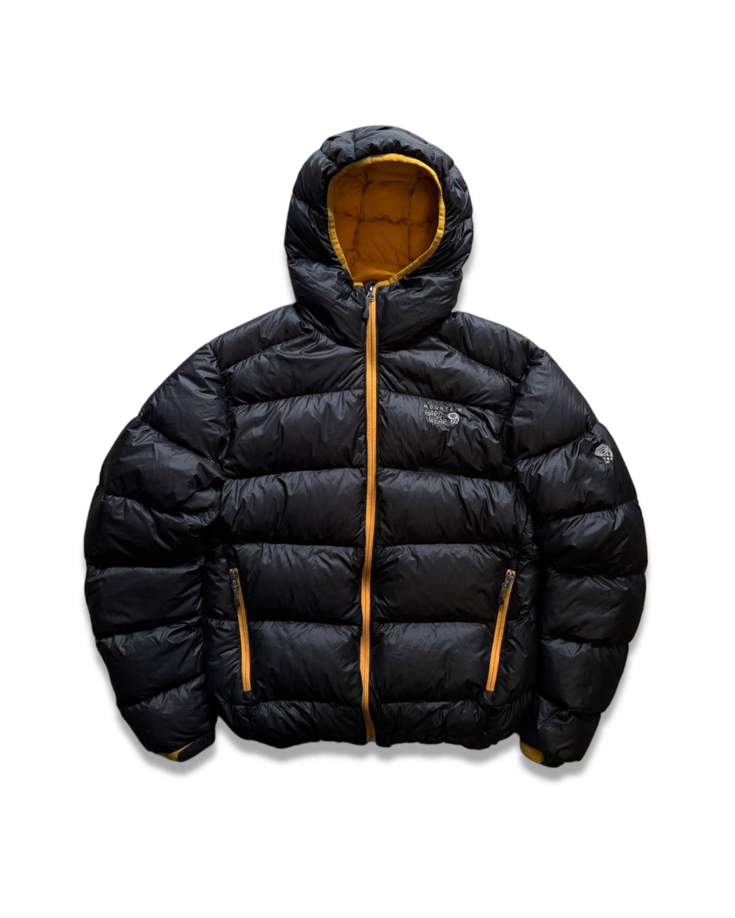 Mountain Hardwear Black & Yellow Puffer Jacket