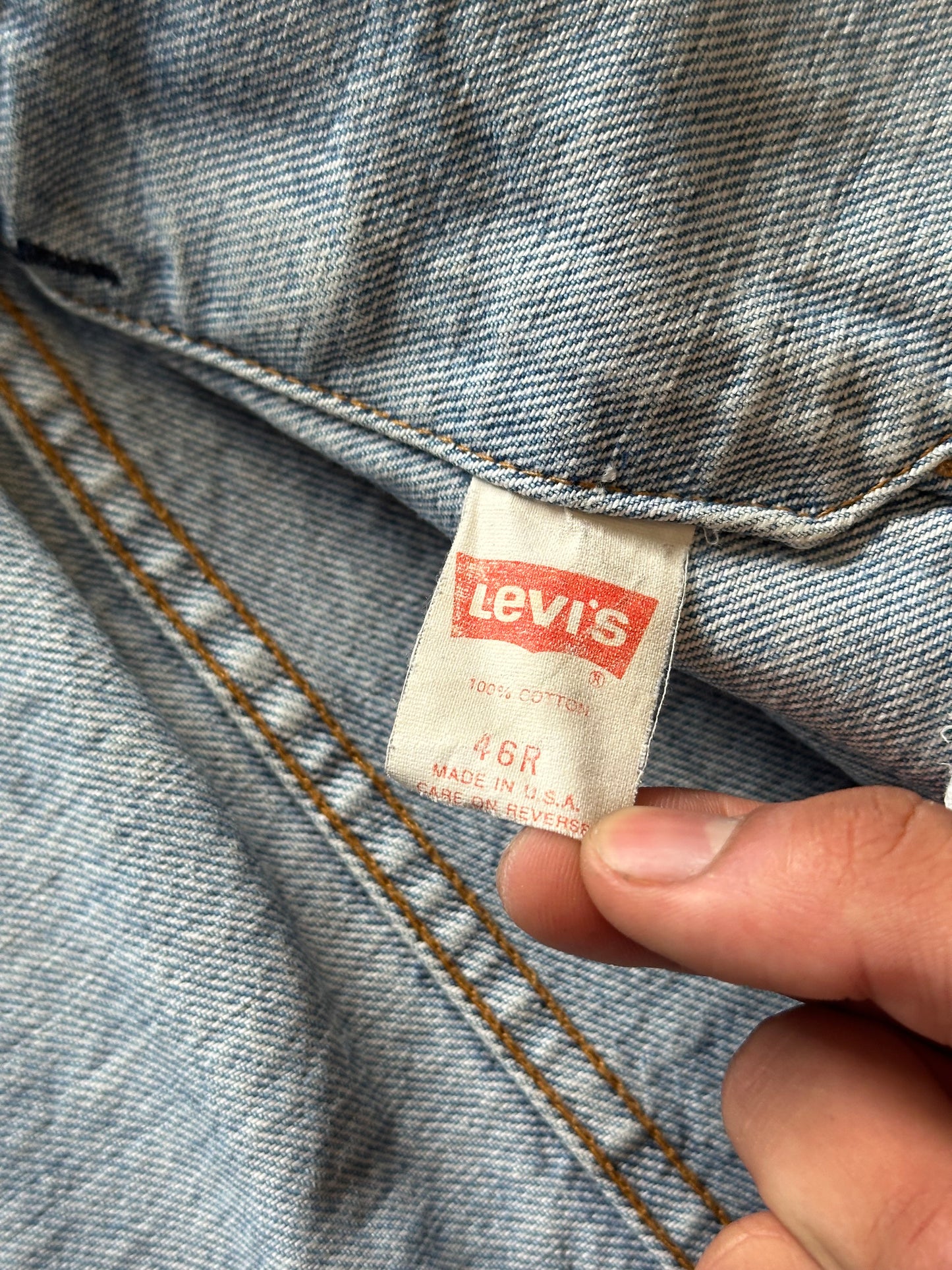 Vintage 00’s Made in USA Type III Trucker Jacket