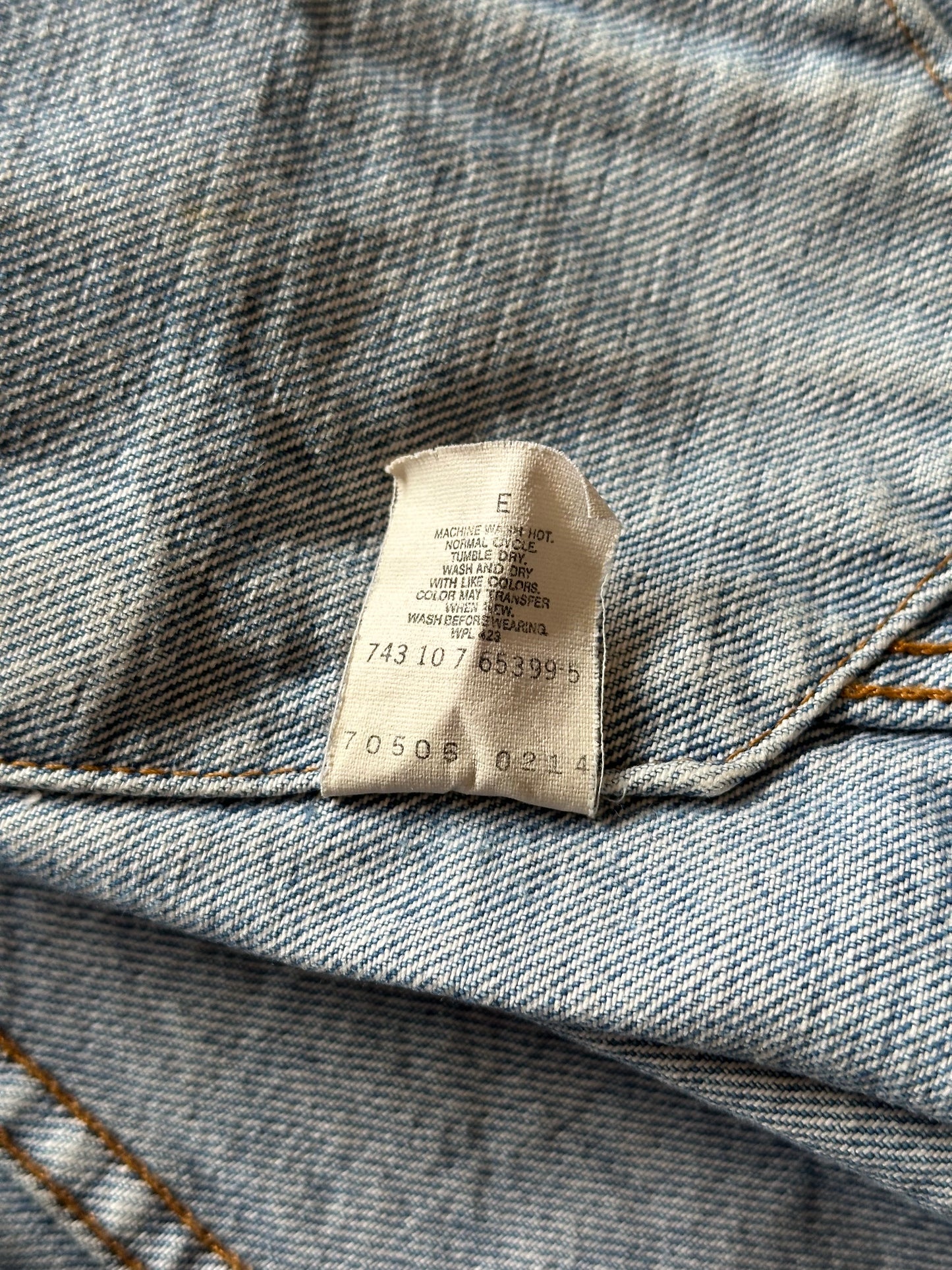 Vintage 00’s Made in USA Type III Trucker Jacket