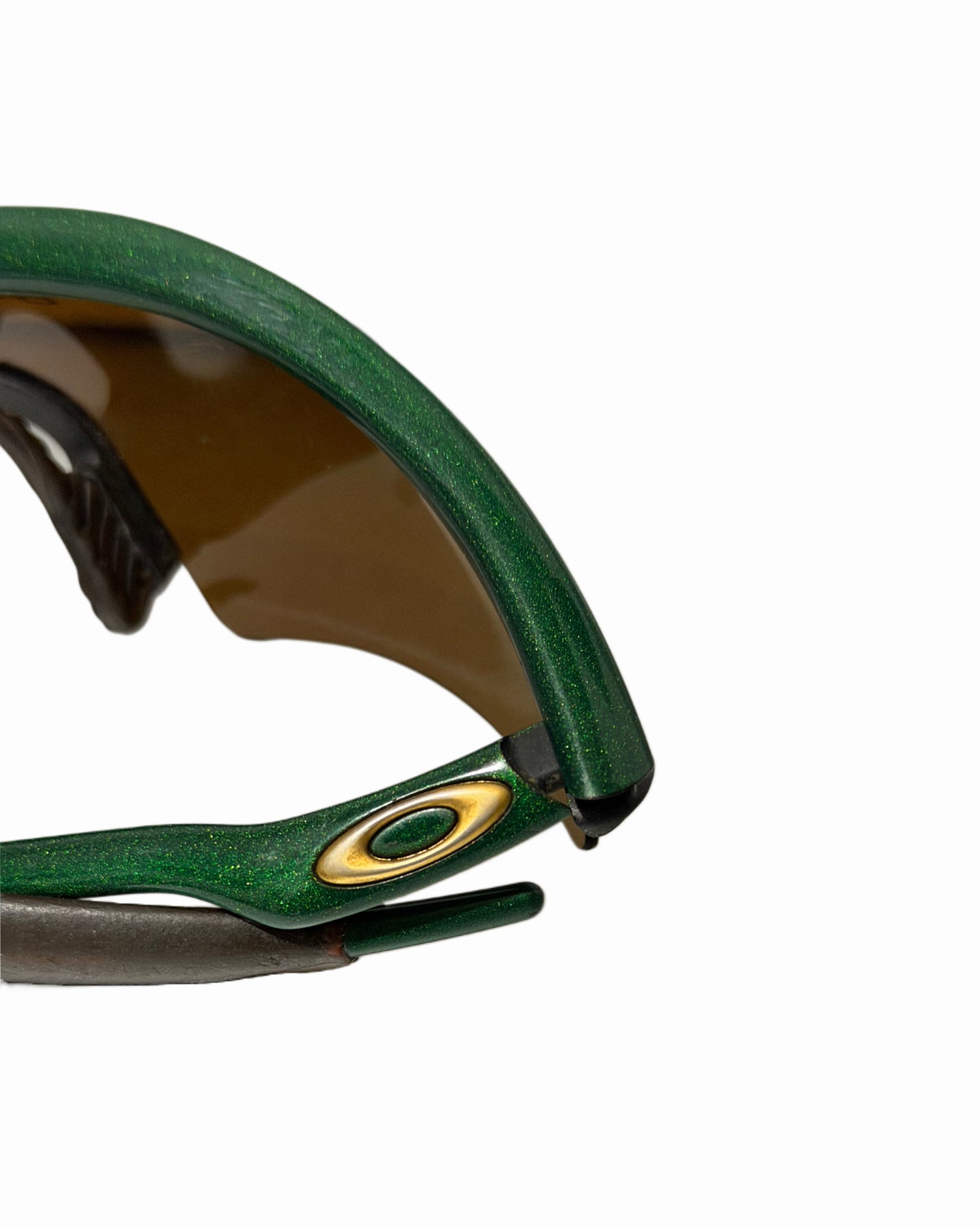 1994’ Oakley M - Frame Joker Gold/Green Iridium Sunglasses