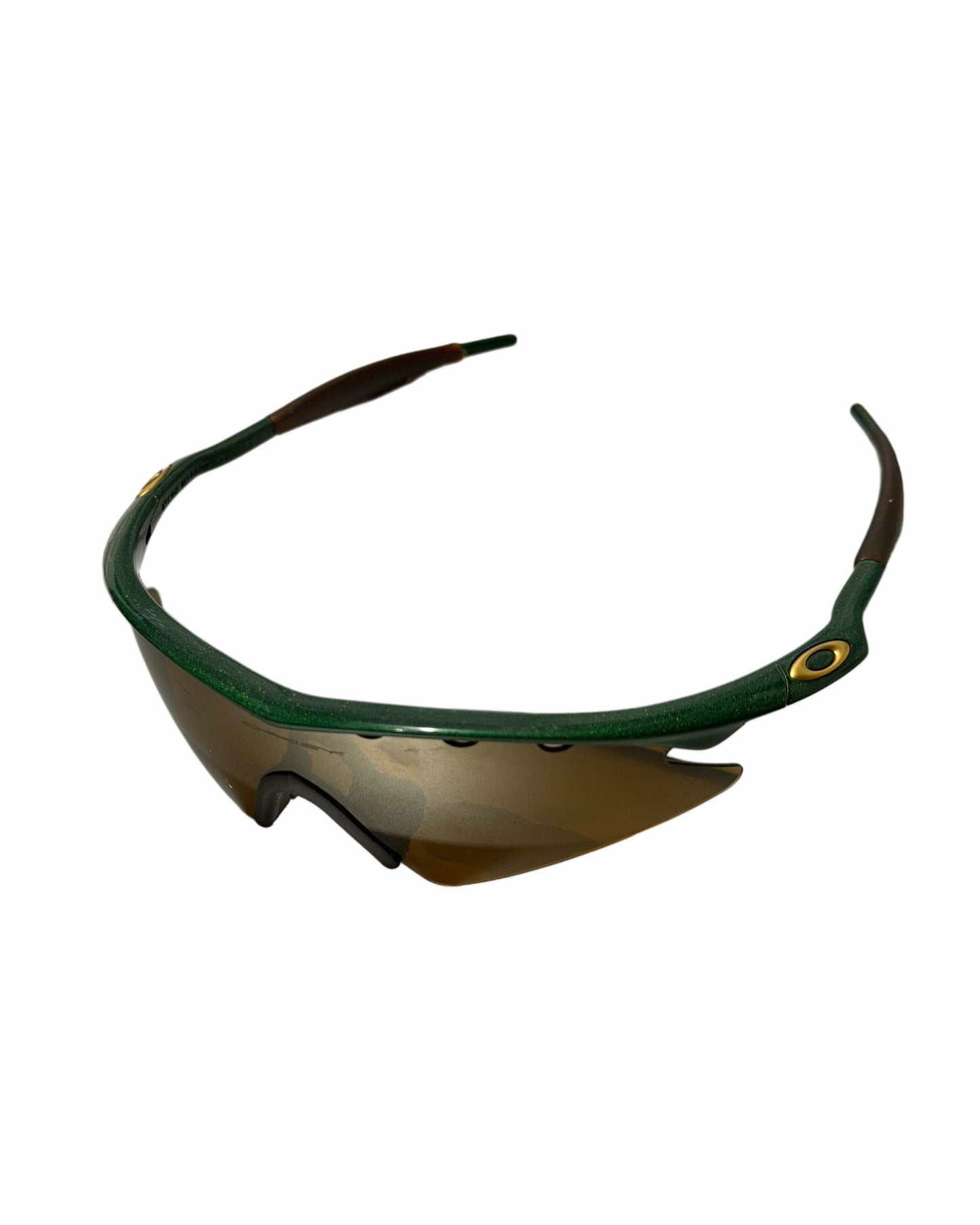 1994’ Oakley M - Frame Joker Gold/Green Iridium Sunglasses