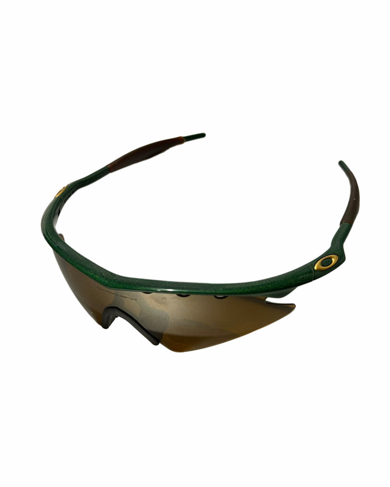 1994’ Oakley M - Frame Joker Gold/Green Iridium Sunglasses