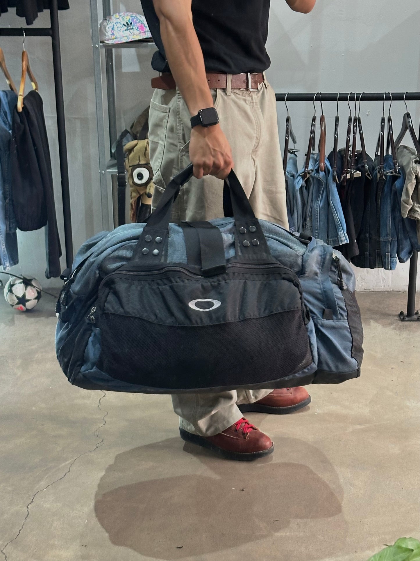 Vintage 90’s Oakley Red Tab Duffle Bag