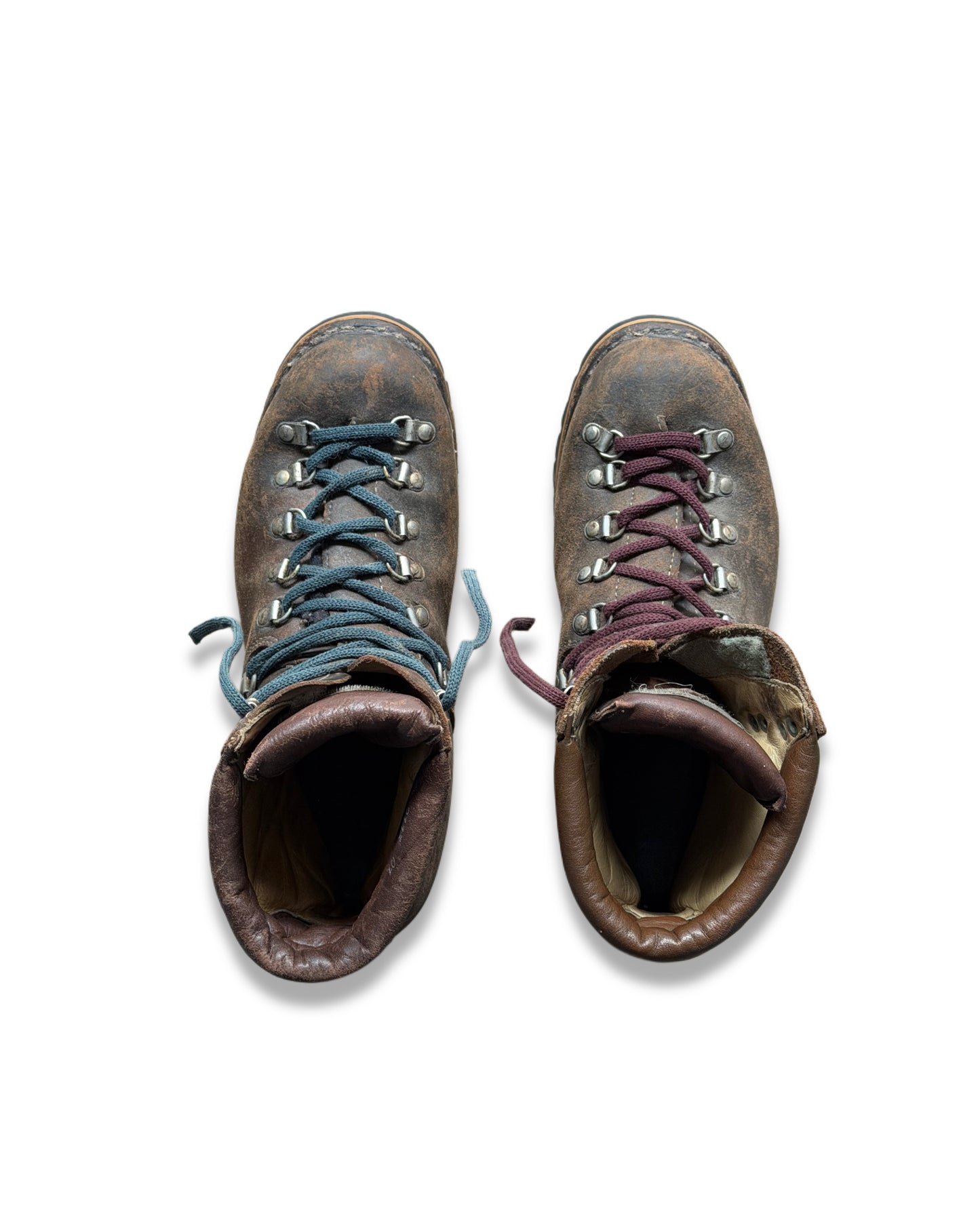 Vintage Lowa Made In Germany Vibram Hiking Boots